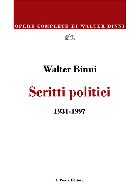 Scritti politici – 1934-1997